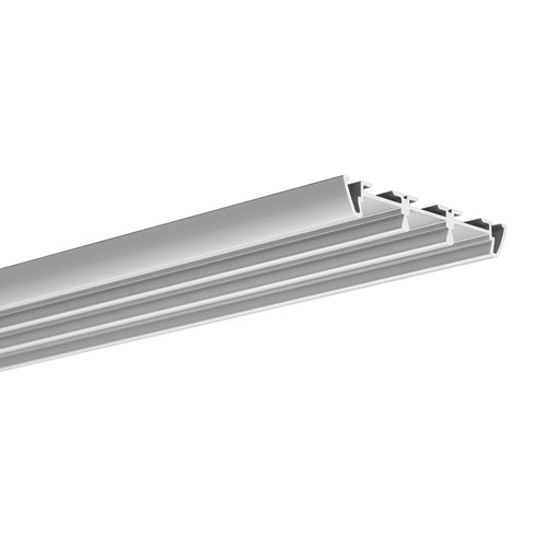 Triada Triple Surface LED Tape Extrusion Profile Anodised Aluminium 2000mm