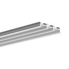 Triada Triple K Recessed LED Tape Extrusion Profile Anodised Aluminium 1070mm