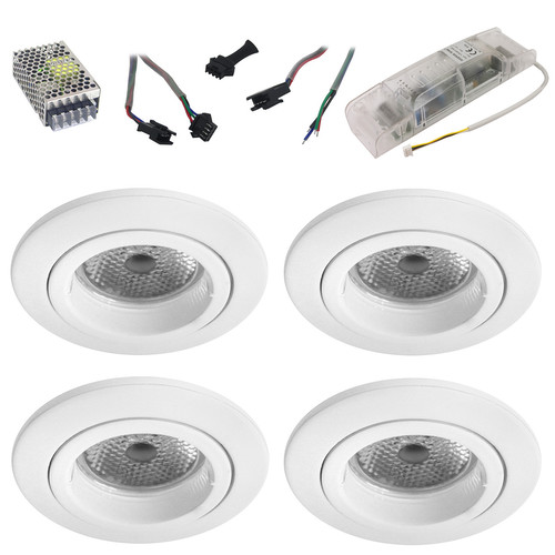 Contract Fixed RGB Slave 4 White 16W