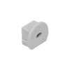 Oval Channel Power End Grey