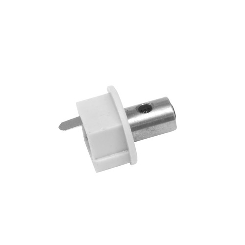 Oval Channel Electricity End Cap Grey