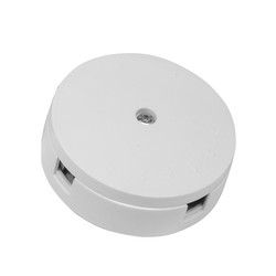 3-Way Terminal Junction Box (Ø80x35mm) 30A White