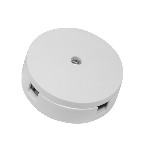 3-Way Terminal Junction Box (Ø80x35mm) 30A White