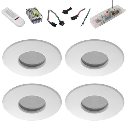 Shower RGB Master Kit 4 16W White / Clear