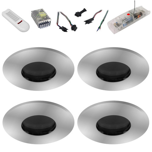 Shower RGB Master Kit 4 16W Chrome/Clear