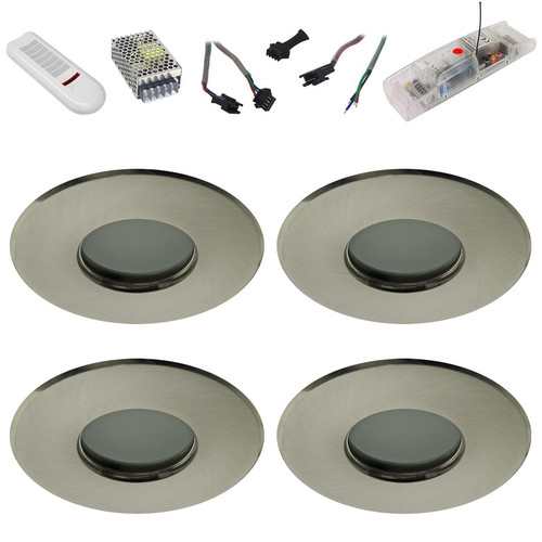 Shower RGB Master Kit 4 16W Nickel/Frosted