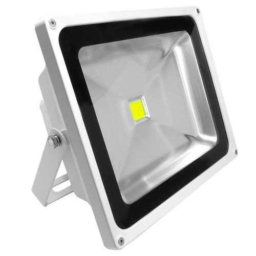 White LED Floodlight 240V 50W (=500W) 6000K Daylight