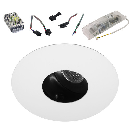 Invisible Tilt Round Downlight RGB Slave 1 4W White