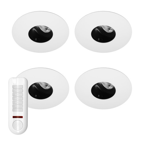 Invisible Tilt Round Downlight RGB LED Module Kit 36W White
