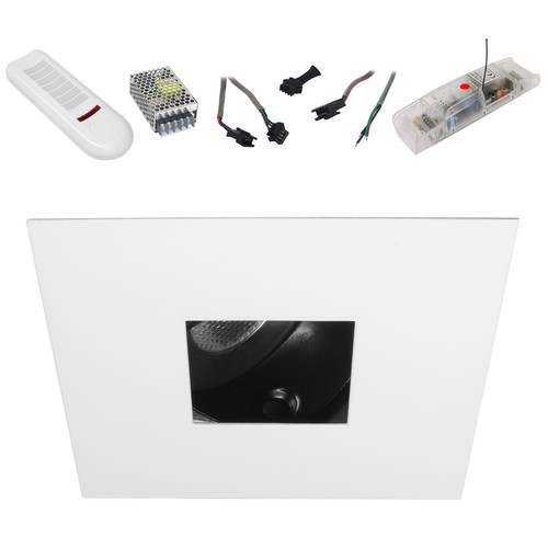 Invisible Tilt Square RGB Master 1 4W White