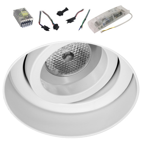 Trimless Round RGB Slave 1 4W White