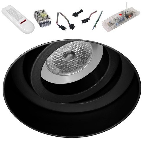 Trimless Round RGB Master 1 4W Black