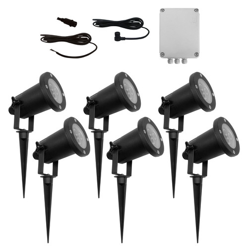 LED9030 RGB Spike Slave 6 350mA 6 x 3W Black