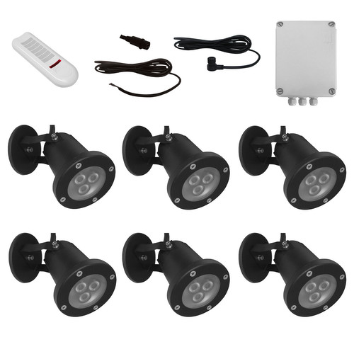 LED9031 RGB Wall Master 6 350mA 6 x 3W Black