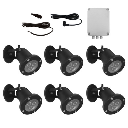 LED9031 RGB Wall Slave 6 350mA 6 x 3W Black