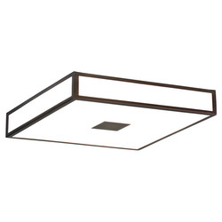 Mashiko 400 Flush Ceiling Light 240V Bronze 4 x 40W
