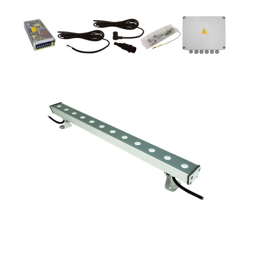 LED Wallwasher 600 24V Slave 1 50W RGB
