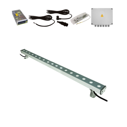 LED Wallwasher 900 24V Slave 1 75W RGB