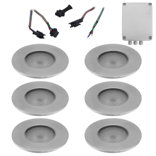 Phantom Round 40° RGB Outdoor 350mA Slave 6 RGB 6 x 3W