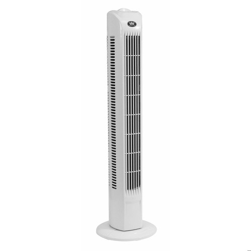 Tower Fan White Plastic