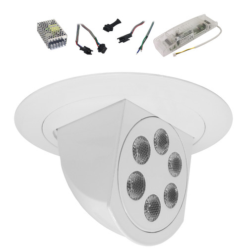 Spectrum Scoop RGB Slave 1 White 18W