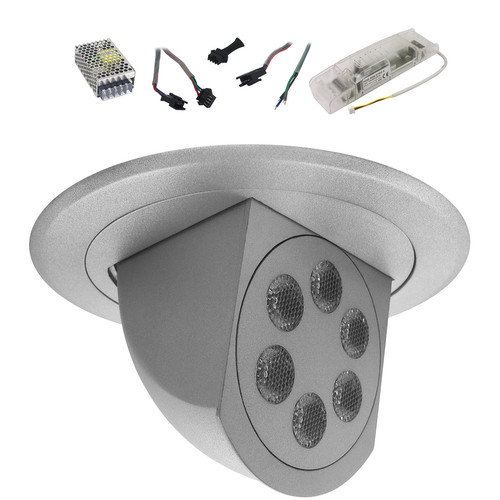 Spectrum Scoop RGB Slave 1 Silver 18W