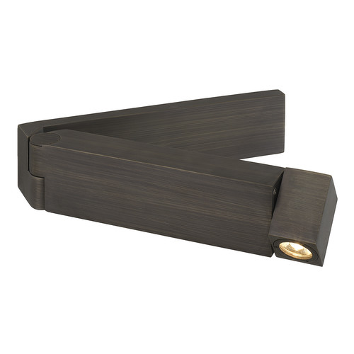Tosca LED Wall Light 240V Bronze 1W