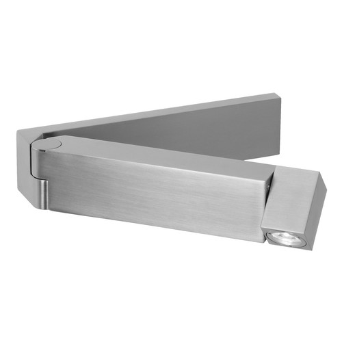 Tosca LED Wall Light 240V Matt Nickel 1W