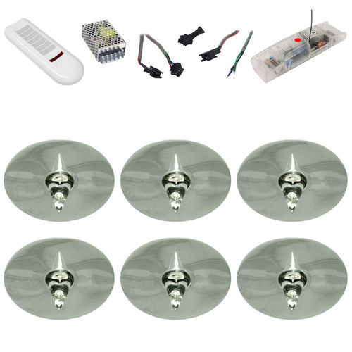 Pinocchio RGB 350mA Master 6 18W Polished Chrome