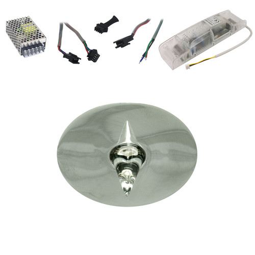 Pinocchio RGB 350mA Slave 1 3W Polished Chrome