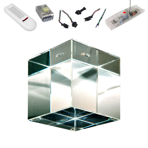 Crystal Ice Cube RGB 350mA Master 1 3W Chrome