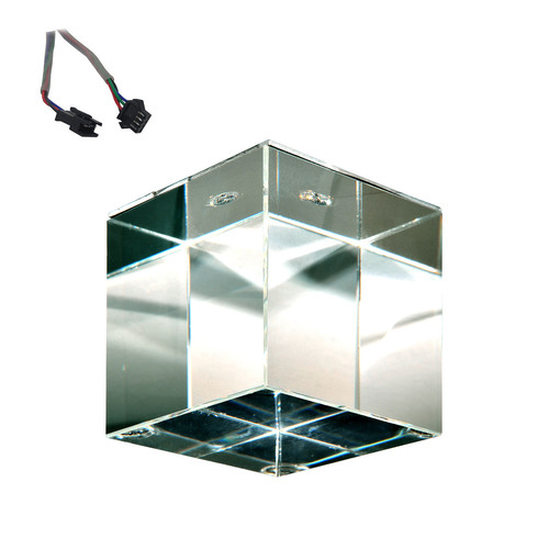 Crystal Ice Cube RGB 350mA Add On 3W Chrome
