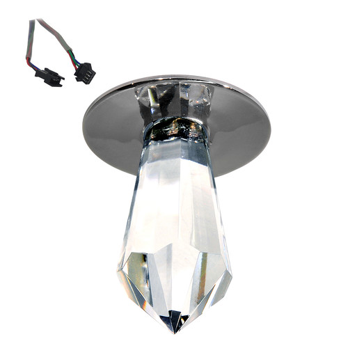 Crystal Icestar Large RGB 350mA Add On 3W Chrome