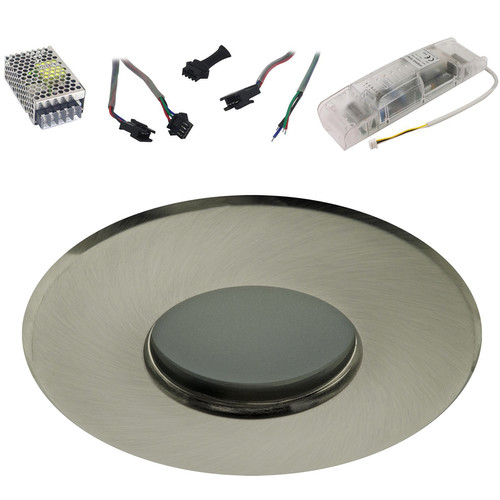 Shower RGB Slave Kit 1 4W Nickel/Frosted