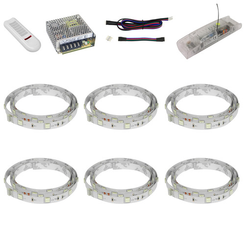 LED Tape 100 RGB Master Kit 24V 48W 6 metre