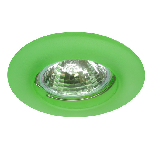 Murano Glass 50 Fixed  Decorative Downlights MR16 12V 50W Satin Green