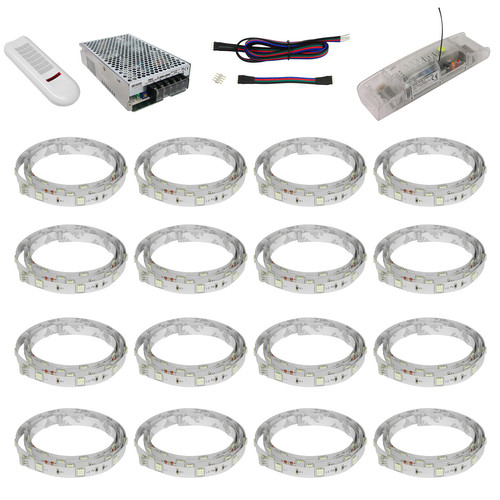LED Tape RGB Master Kit 24V 128W 16 metre