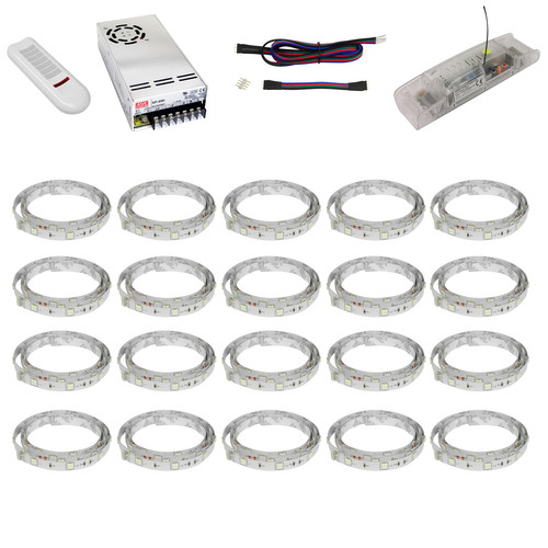 LED Tape RGB Master Kit 24V 160W 20 metre