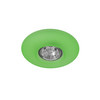 Murano Glass 10 Decorative Fixed Downlights G4 12V 10W Satin Green