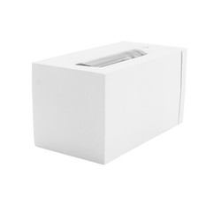 King Cross Outdoor Garden Pillar Wall Light 60W White