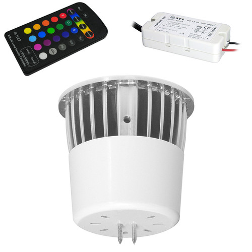 Happy LED Colour Changing Lamp Including Remote 12V RGB 30°