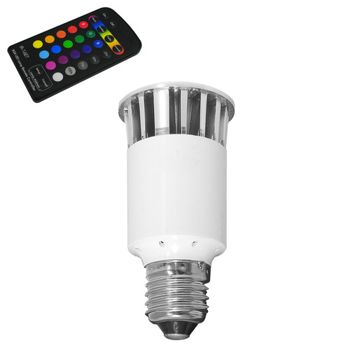 Happy LED Colour Changing Lamp Including Remote 240V RGB 60°