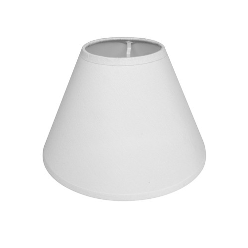 Tapered Drum Shade White 8"
