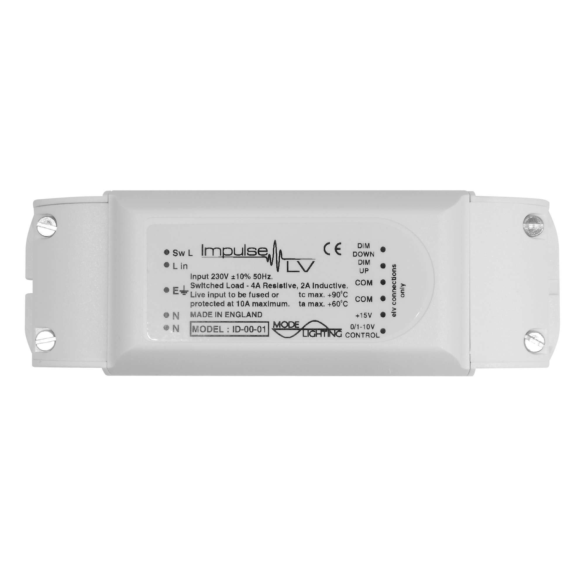 Impulse 1-10V Relay Module 1000W White | Mr Resistor Lighting