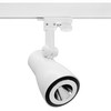 Long Nose Three Circuit Track Spotlight 240V 50W White