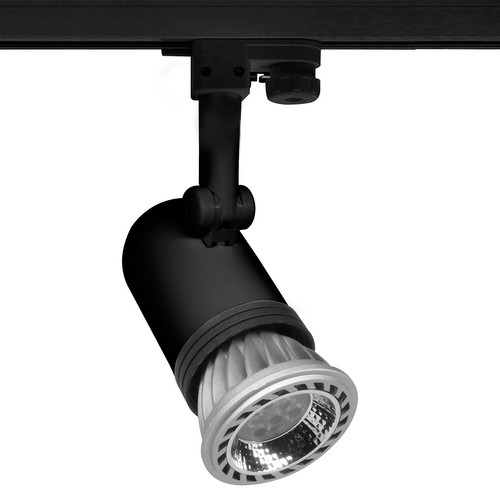 Universal PAR38 Three Circuit Track Spotlight 240V 150W Black