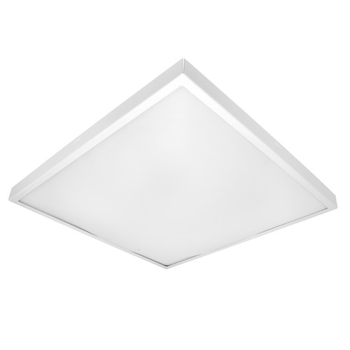 Slim Square 2D Flush Mount Ceiling Light 240V White 28W