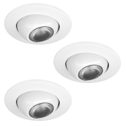 LED Eyeballs & 10W Dimmable Driver Warm White (2700K) 3 x 3W 45°