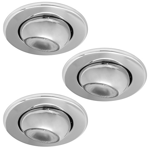 LED Eyeballs & 10W Dimmable Driver Warm White (2700K) 3 x 3W 45°