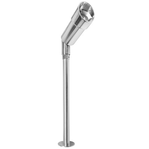 LED Hood Outdoor Garden Spike Aluminium 12V 1W 4000K Cool White